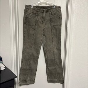 DKNY Grey Women's Trousers